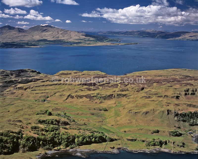 Island of Kerrera to the Island of Mull in Scotland