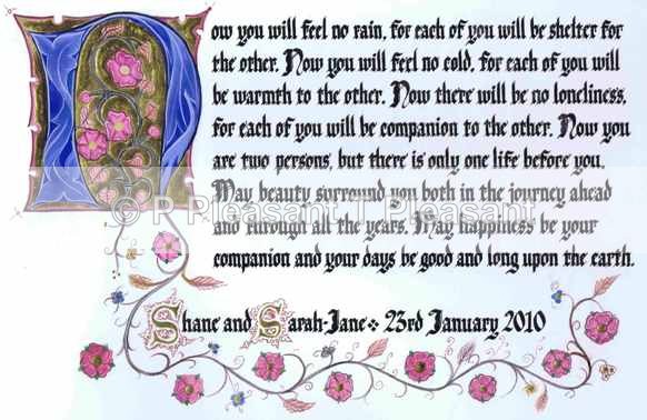 Wedding reading - Weddings and anniversaries