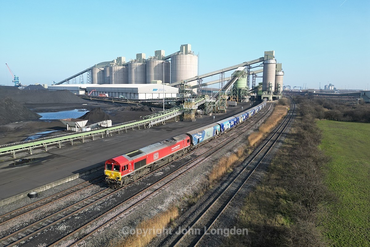 JL - 20.3.25 66077 6H77 Immingham  Biomass - Drax, Immingham 11 - Latest shots