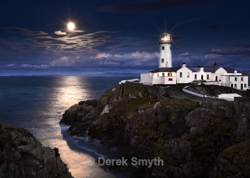 Fanad By Moon Light - Fanad Lighthouse