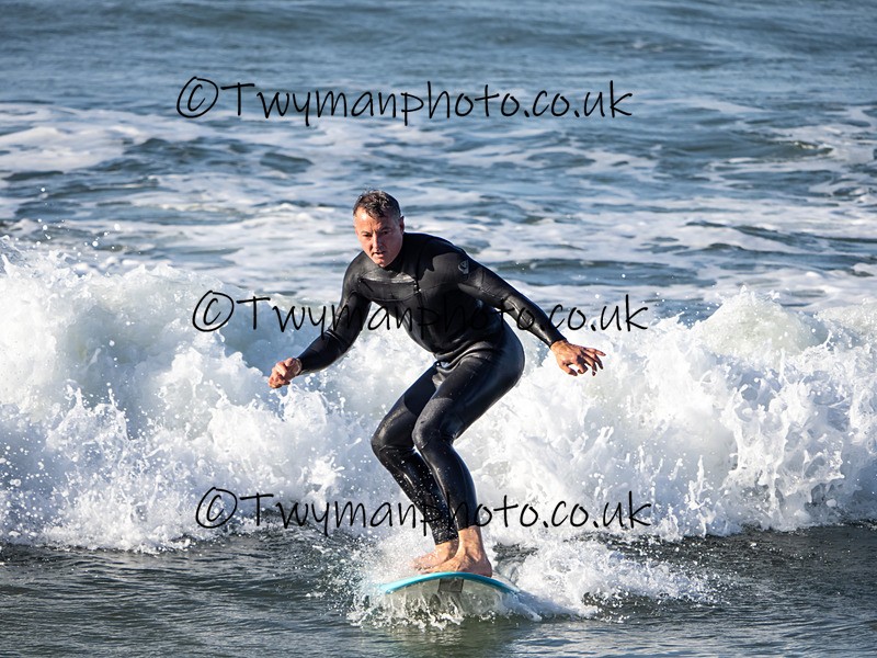 PA274853 - Westward Ho! surfers 27/10