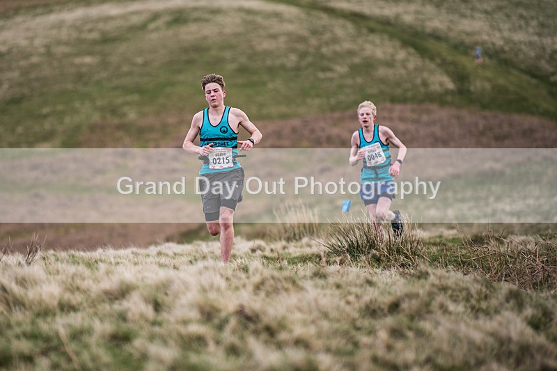 Arant Haw Juniors-188 - Kendal Winter League Arant Haw (Junior Races) Sunday 14th April 2024