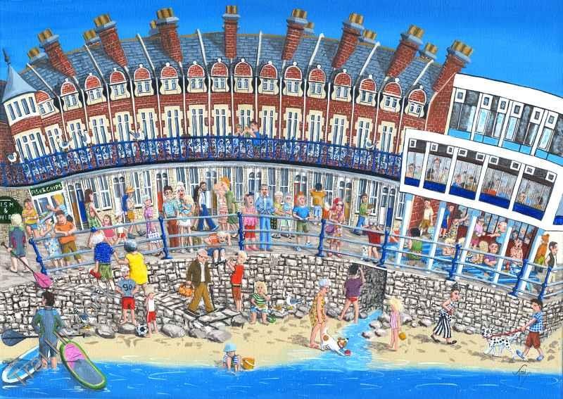 Parading on the prom - Around and about