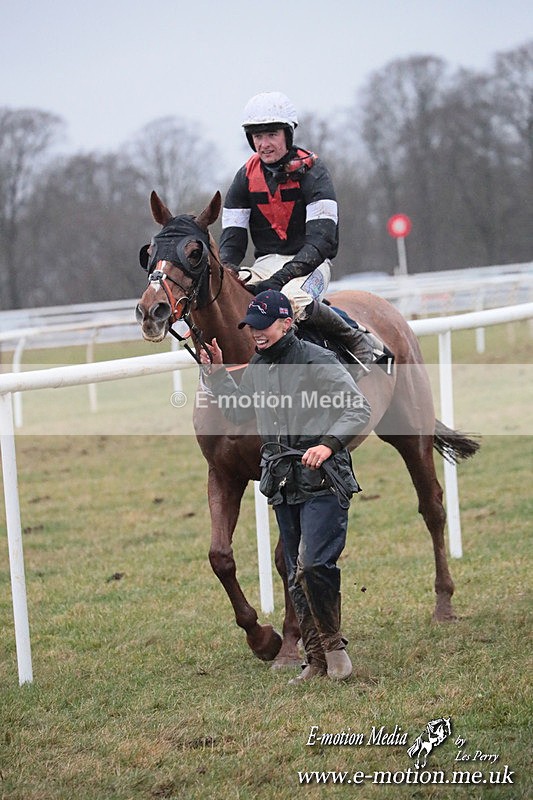 PtP 260125 906 - Cocklebarrow Point-to-Point racing with the Heythrop Hunt 26/01/25