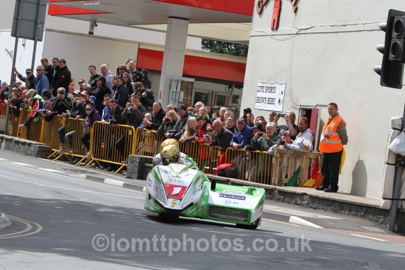 Dave Molyneux & Patrick Farrance - Sure Sidecar Race 2