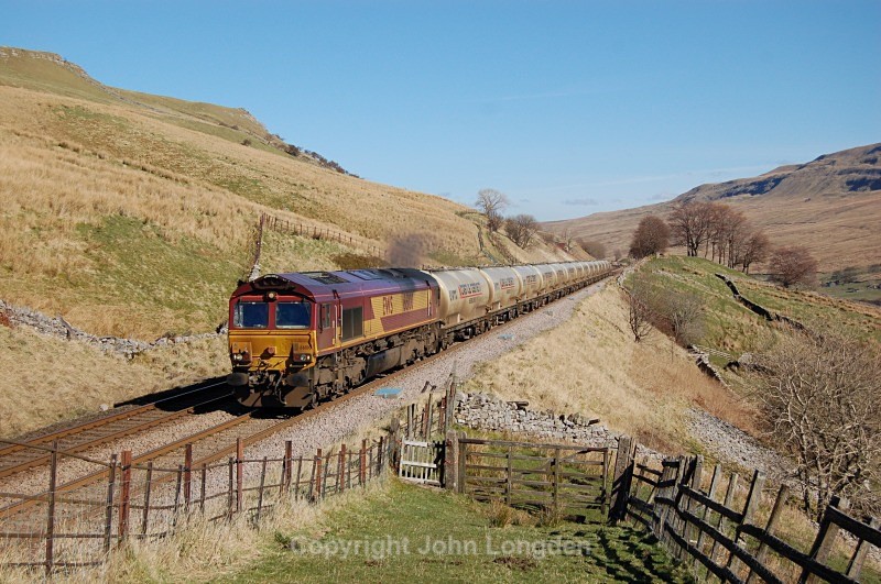 24.3.14 - 66100 6M00 Mossend - Clitheroe, Angerholme - Angerholme