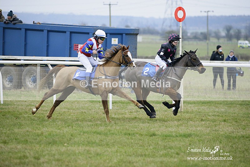 PtP 230122 30 - Cocklebarrow Races - Heythrop Hunt - 23/01/22