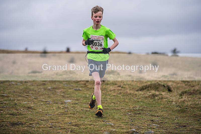 Cunswick U15  U17-101 - Kendal Winter League Cunswick Scar Junior Under 15 & 17 Fell Races Sunday 26th January 2025