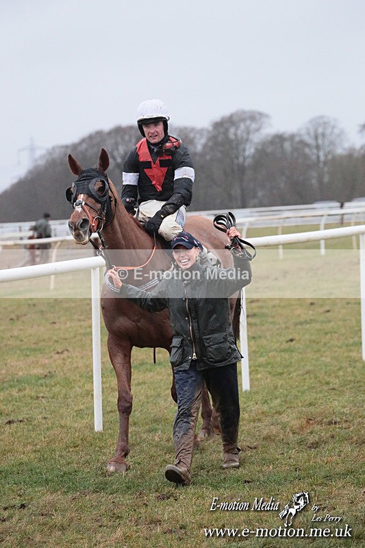 PtP 260125 918 - Cocklebarrow Point-to-Point racing with the Heythrop Hunt 26/01/25