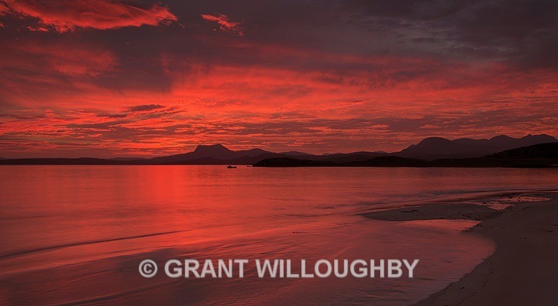 Mellon Udrigle sunrise - Panorama