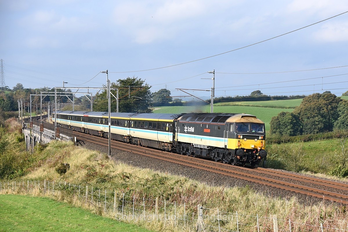 JL - 5.10.24 47709 1Z47 Crewe - Glasgow Queen St, Docker Viaduct - Latest shots