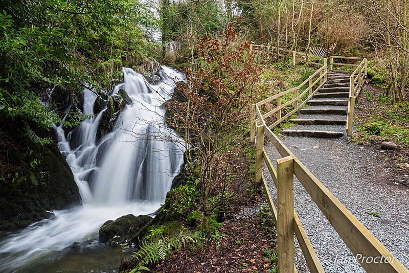 Lower Waterfall at Crawfordsburn Country Park - County Down