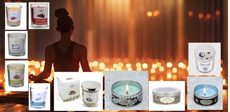 Candles in a Glass Jar