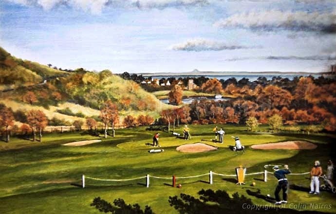 'Duddingston Golf Club, Edinburgh' - Landscapes