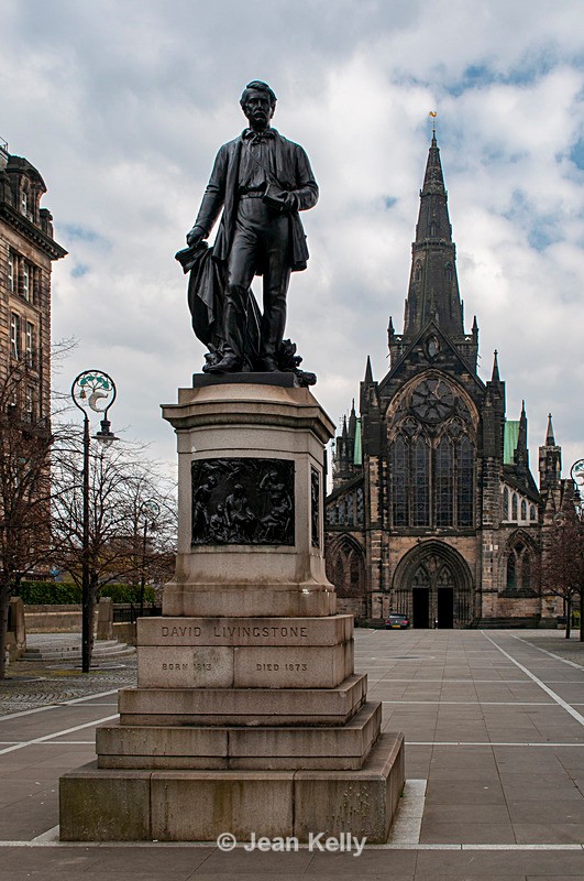 David Livingstone Statue Glasgow Cathedral - DSC_8625 - Scotland