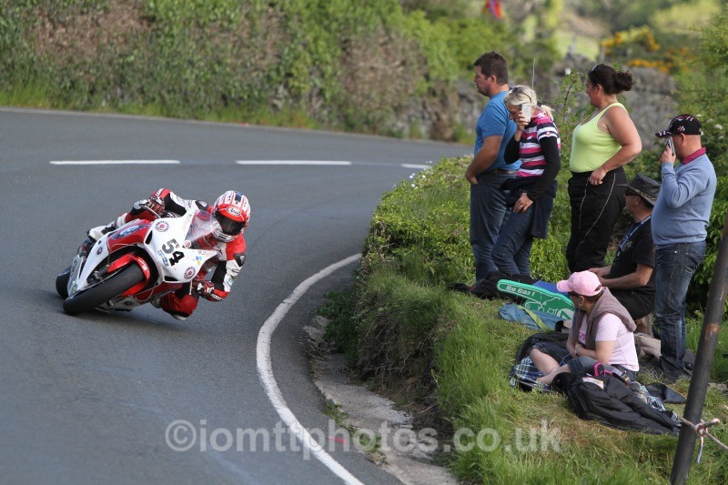 James Cowton Honda / STEVE PARKIN - Dainese Superbike Race 2014