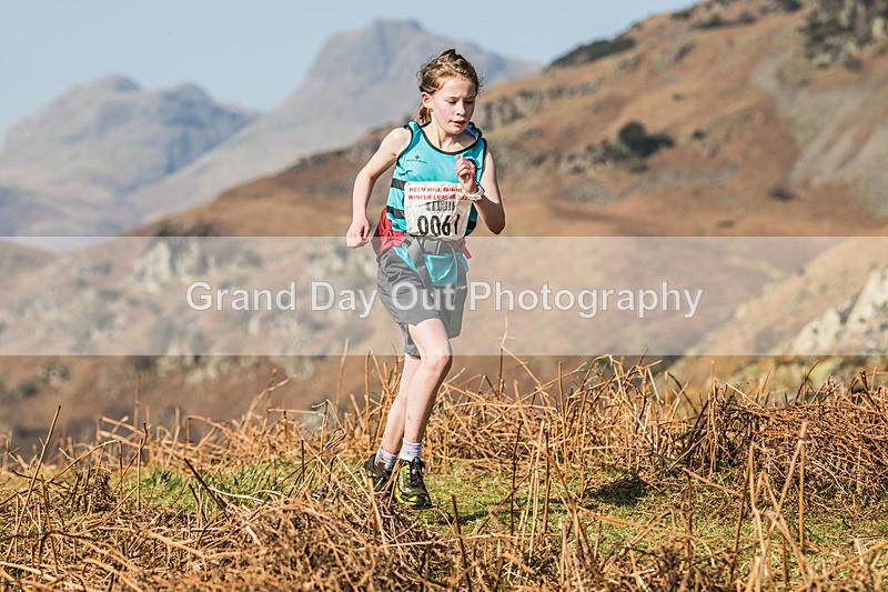 Elterwater-51 - Kendal Winter League Elterwater Under 13 Fell Race Sunday 9th March 2025