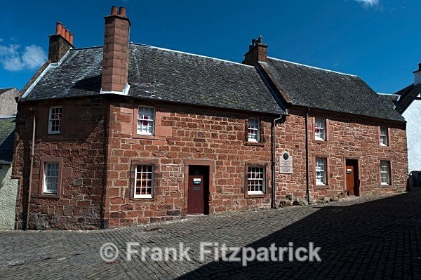 Robert Burns House Museum, Mauchline, Ayrshire. - Robert Burns
