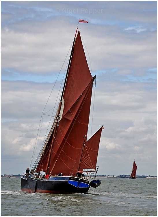 SB 'Wyvenhoe' (1) - The Thames Barge Match