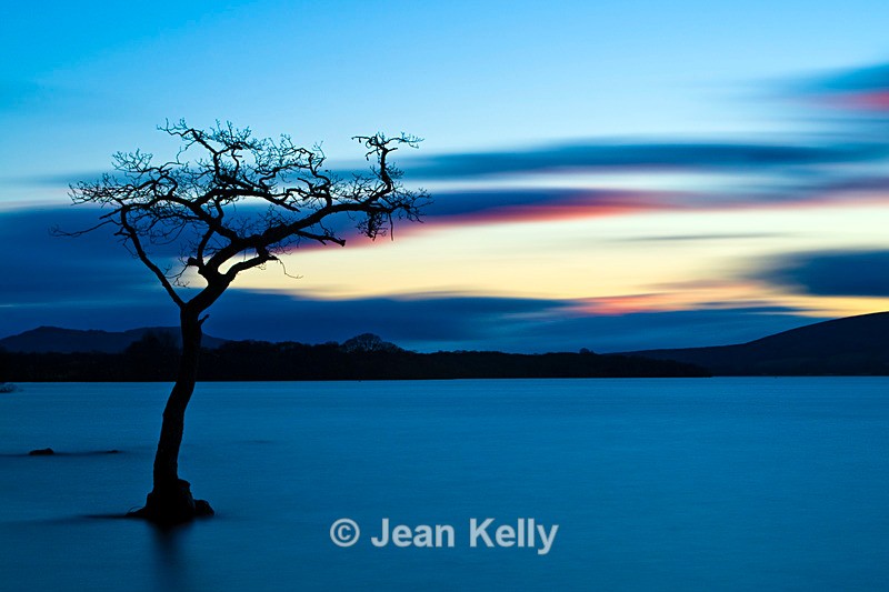 Sunset over Loch Lomond at Milarrochy Bay - 1377 - Scotland