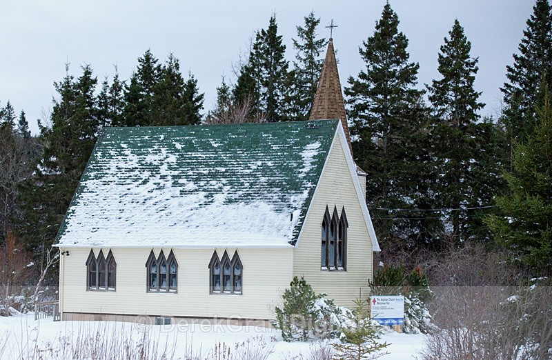 All Saints' Church Jeffries Corner New Brunswick Canada - Churches of New Brunswick