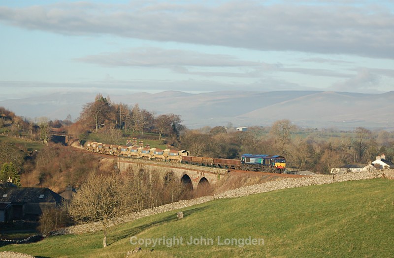 3.12.14 - 66425 6K05 Carlisle - Crewe, Crosby Garret - Crosby Garret