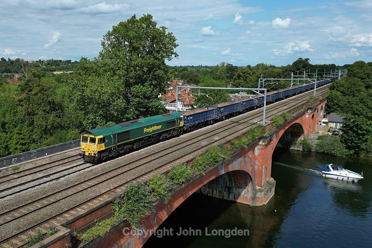 JL - 20.7.23 66546 6C76 Wembley - Whatley, Maidenhead - Elsewhere on the network