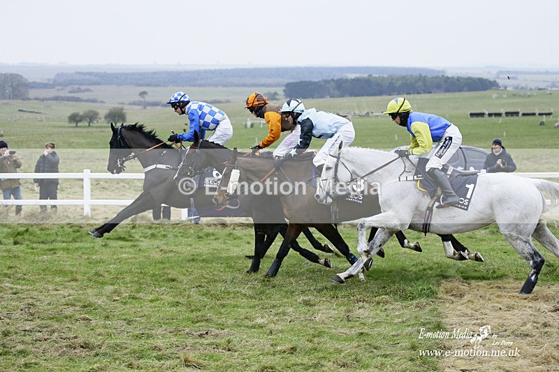 PtP 220122 502 - Royal Artillery Hunt Point-to-Point  - Larkhill Racecourse 22/01/22