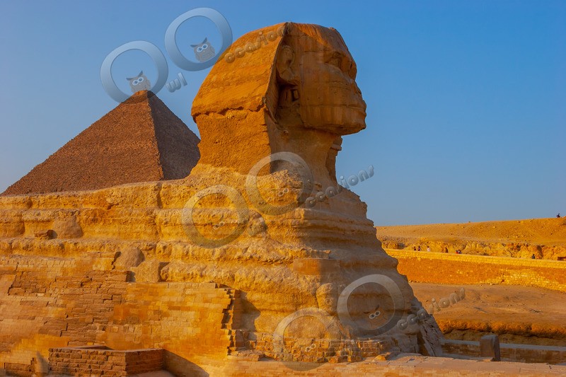 Sphinx Giza Plateau 0040 - World images
