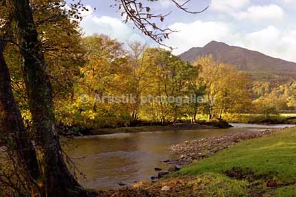 Moel Siabod from Dolgam in autumn 85-20-10 - Sceniks.com - Snowdonia landscape photographs by Dave O'Shea