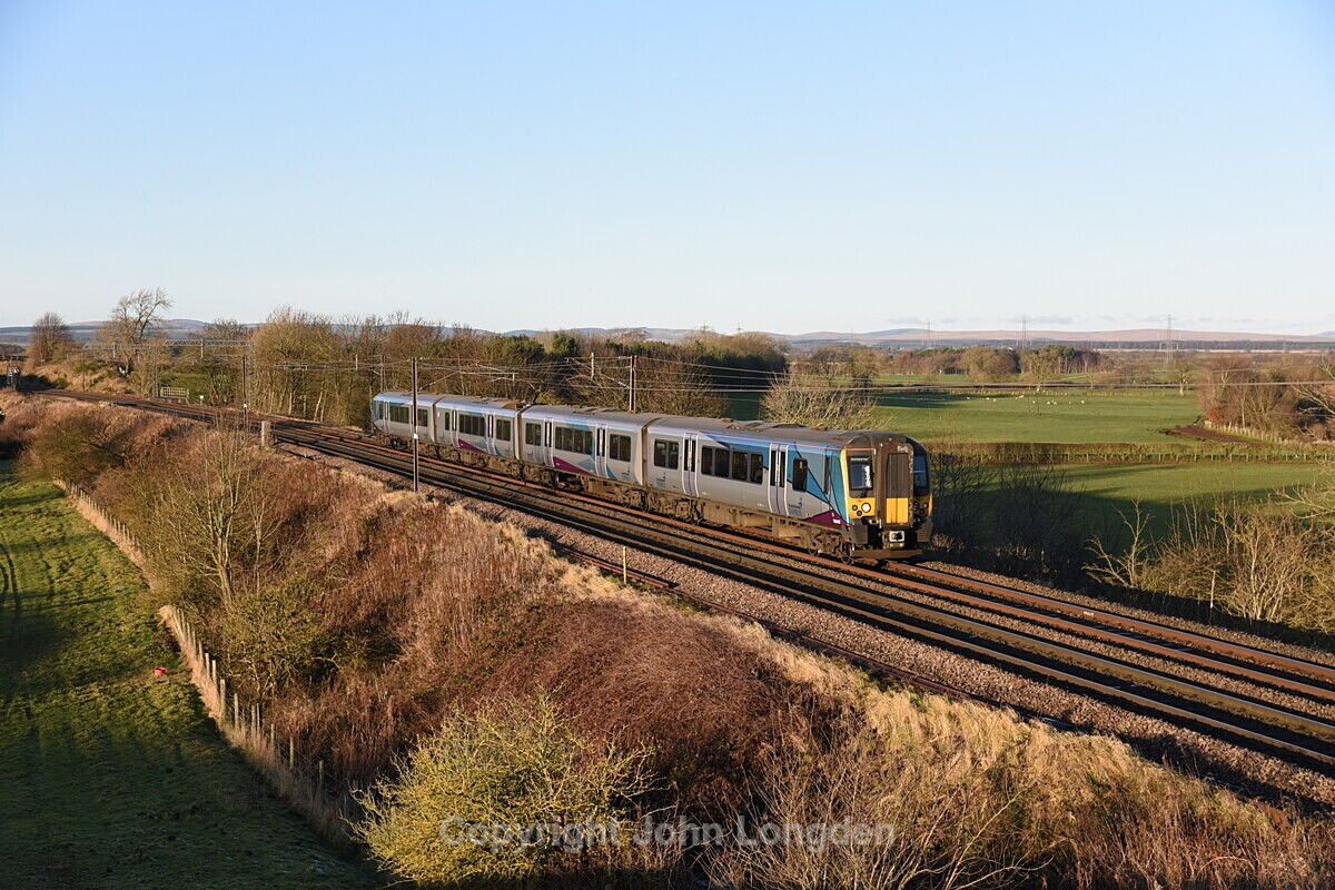 JL - 30.11.19 350407 1M98 13:19 Glasgow - Man Picc, Springfield - West Coast Main Line (north to south)