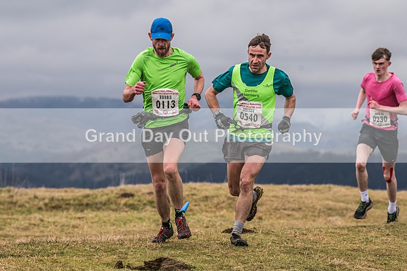 Cunswick -19 - Kendal Winter League Cunswick Scar Senior Fell Race Sunday 26th January 2025