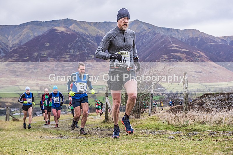 Kong CH-186 - Kong Running Clough Head Fell Race Saturday 4th February 2023