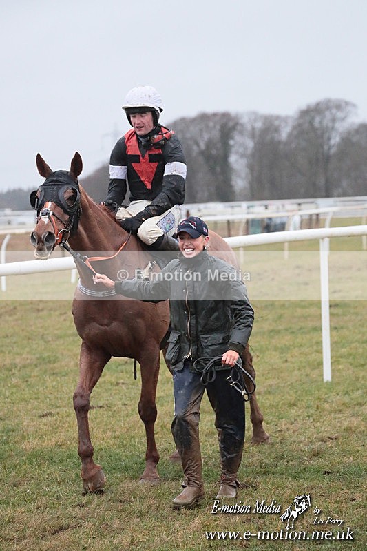 PtP 260125 922 - Cocklebarrow Point-to-Point racing with the Heythrop Hunt 26/01/25