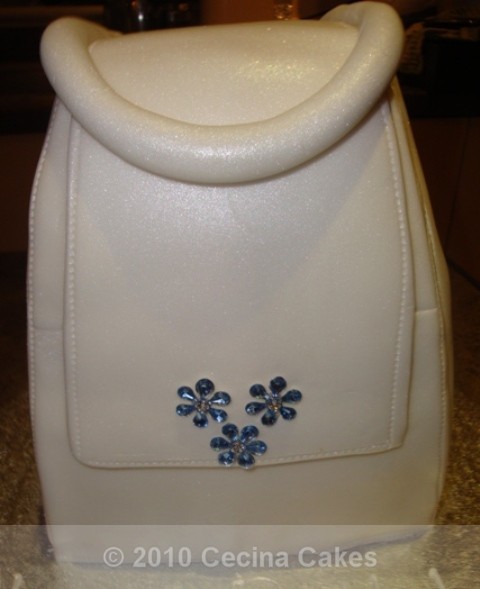Handbag - Celebration including Photo cake (Click on picture to enlarge)