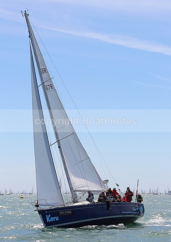 130601 KORU GBR1367R WT7A9484 - ROUND THE ISLAND RACE - 1st June 2013