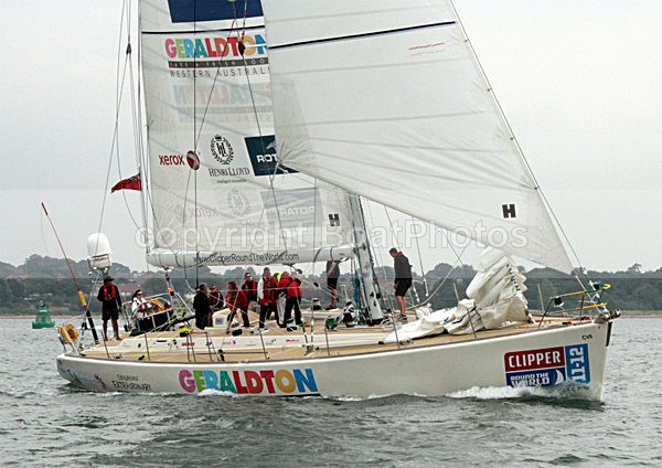 110729 GERALDTON ROUND THE WORLD IMG_0662 - Sailboats - monohull