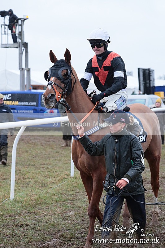 PtP 260125 853 - Cocklebarrow Point-to-Point racing with the Heythrop Hunt 26/01/25