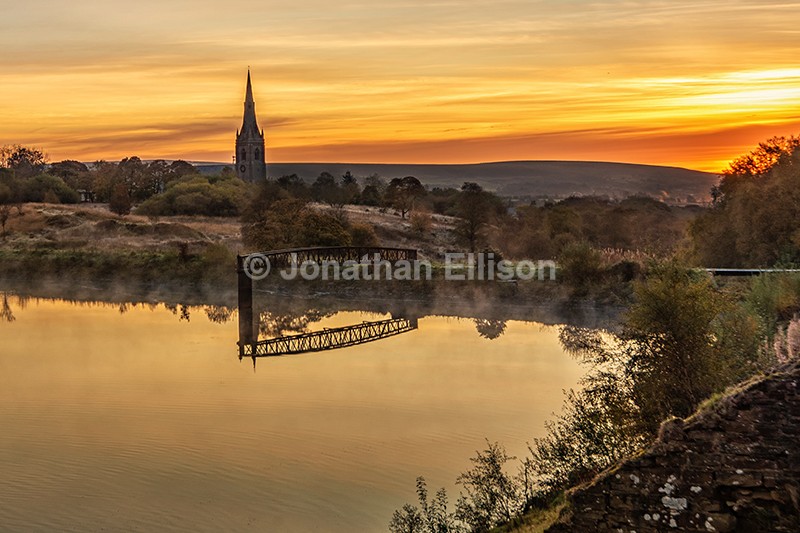 Wards Reservoir Sunrise - Lancashire