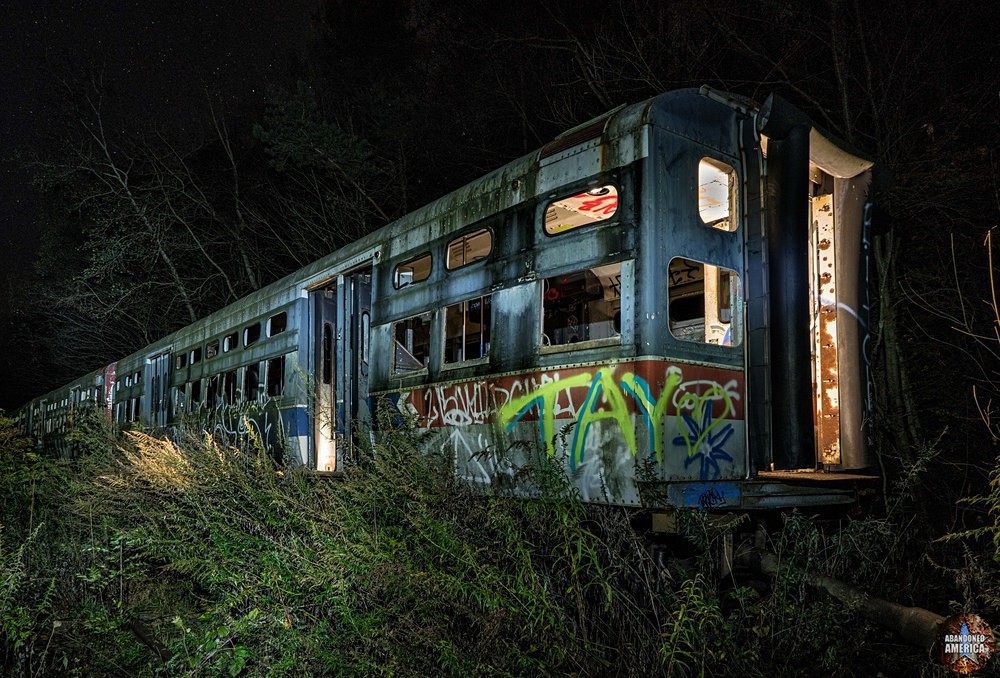 Trolley Graveyard | Ghost Train - The Trolley Graveyard