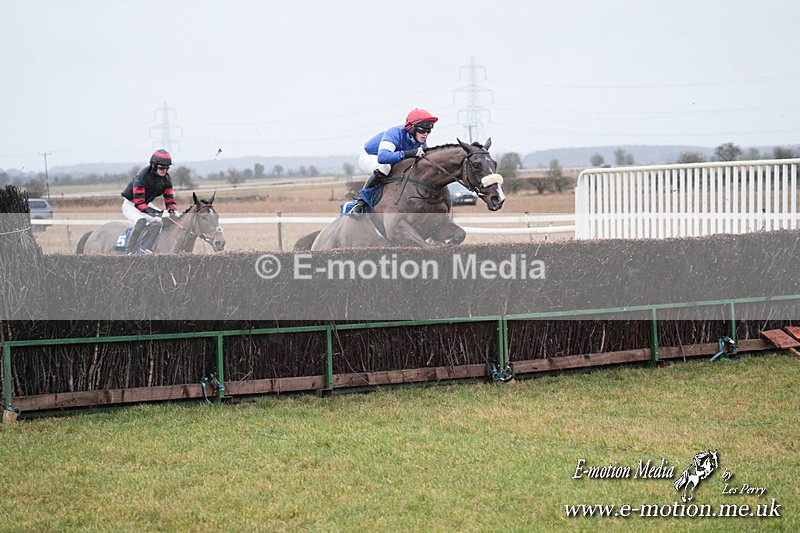 PtP 260125 66 - Cocklebarrow Point-to-Point racing with the Heythrop Hunt 26/01/25