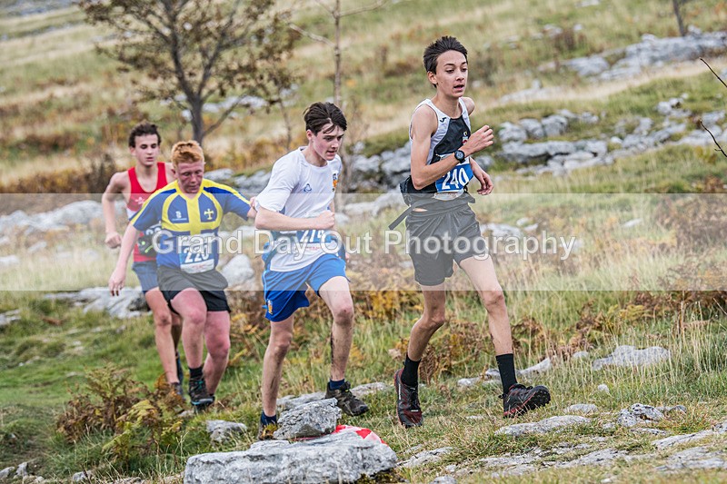Year 10-11-171 - The English Schools Fell Running Championship Giggleswick Year 10-11 Sunday 6th October 2024