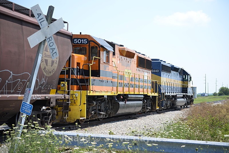 11th July 2016 - Goodland, IN: Toledo, Peoria & Western RR