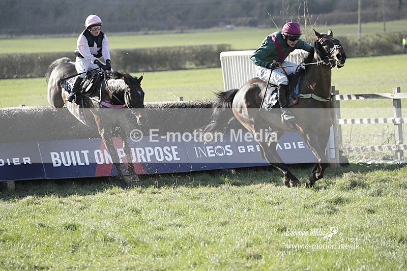 PtP 250223 0596 - Kimblewick Hunt Point-to-Point Kingston Blount 25/02/23