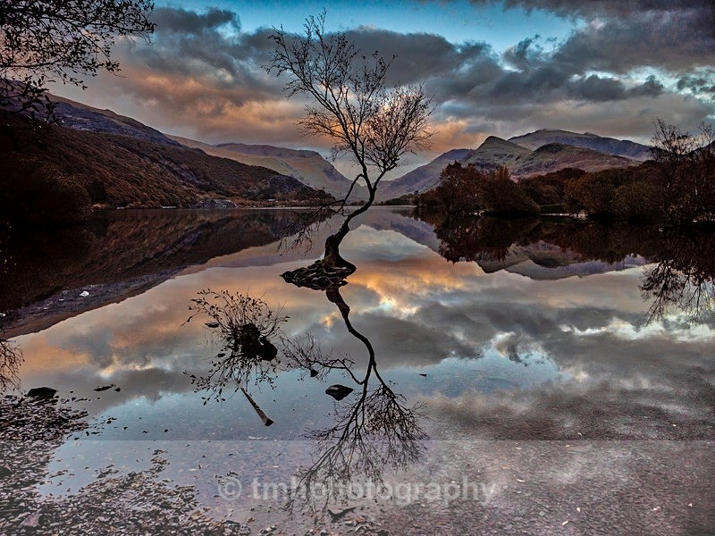 Reflection in Padarn - Wales