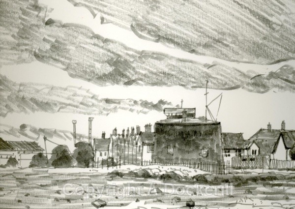 Martello Tower Felixstowe - Sketches