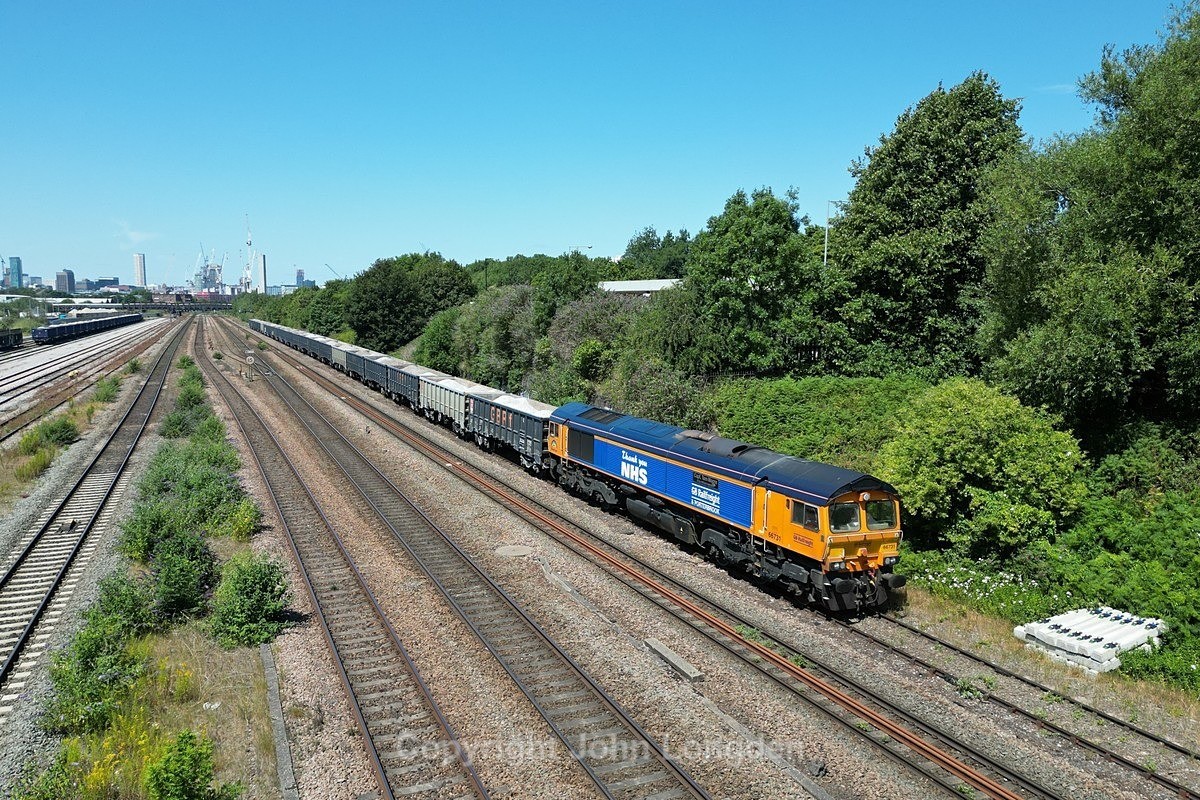 JL - 9.7.25 66731 6G99 Tunstead - Banbury, Small Heath - Latest shots