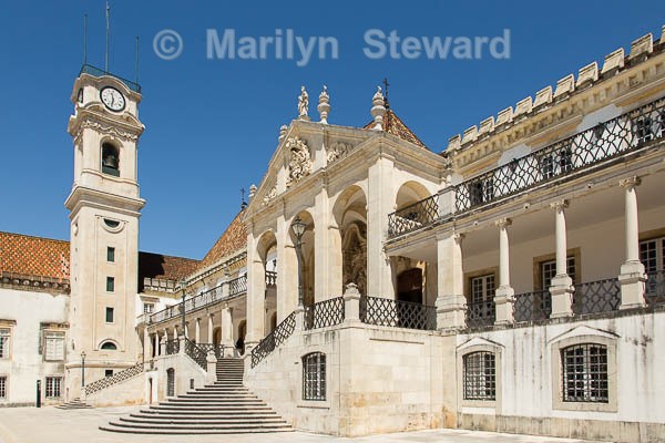 Coimbra - university building #1 - Portugal and a hint of Spain