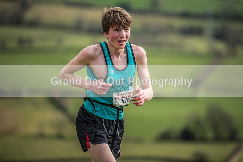 Helm Hill -255 - Kendal Winter League Helm Hill Fell Races (Under 13/15/17 & Seniors) Sunday 16th March 2025