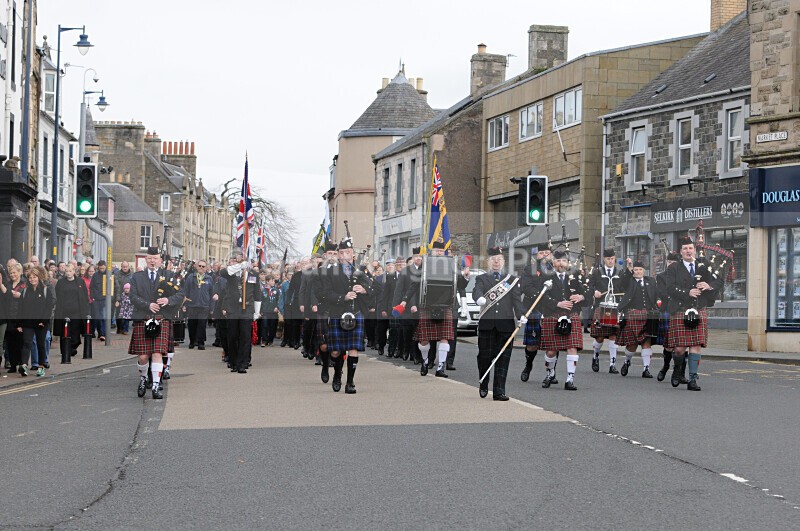 11 - Remembrance Sunday in Selkirk 2024